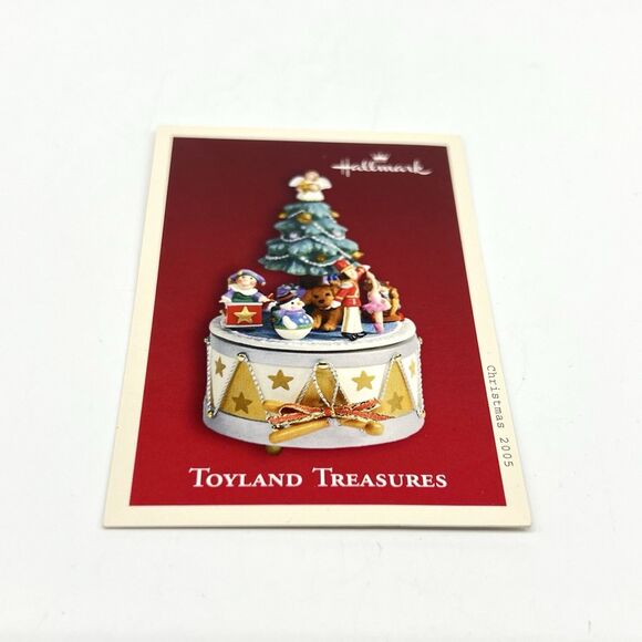 VTG Hallmark Keepsake Ornament Toyland Treasures 2005 Wind-Up Christmas *READ* - Picture 7 of 11